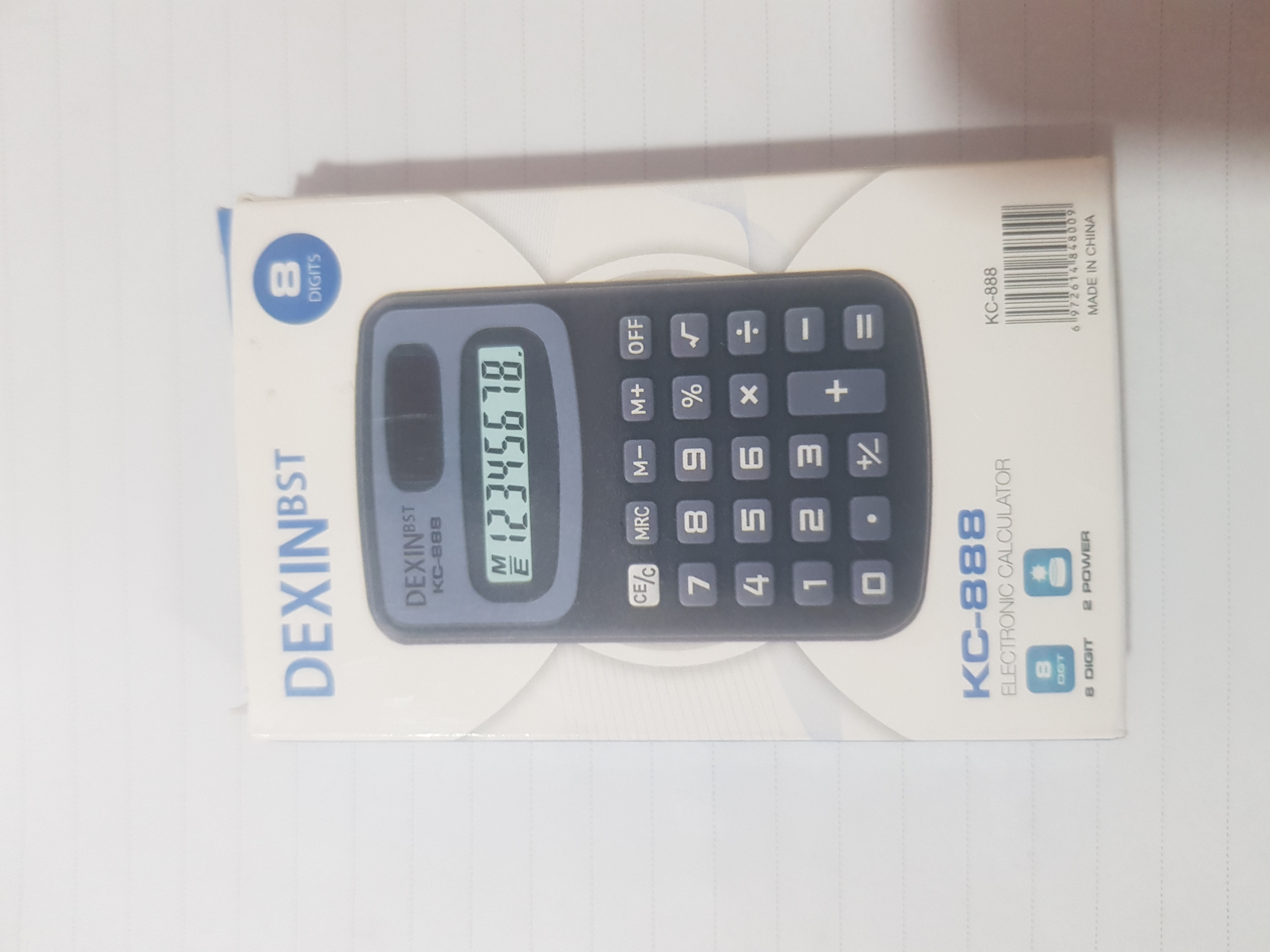 ماشین حساب کوچک مدل DEXIN 888