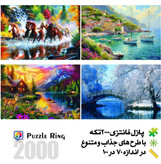 پازل ۲۰۰۰تکه جعبه ای رینگ