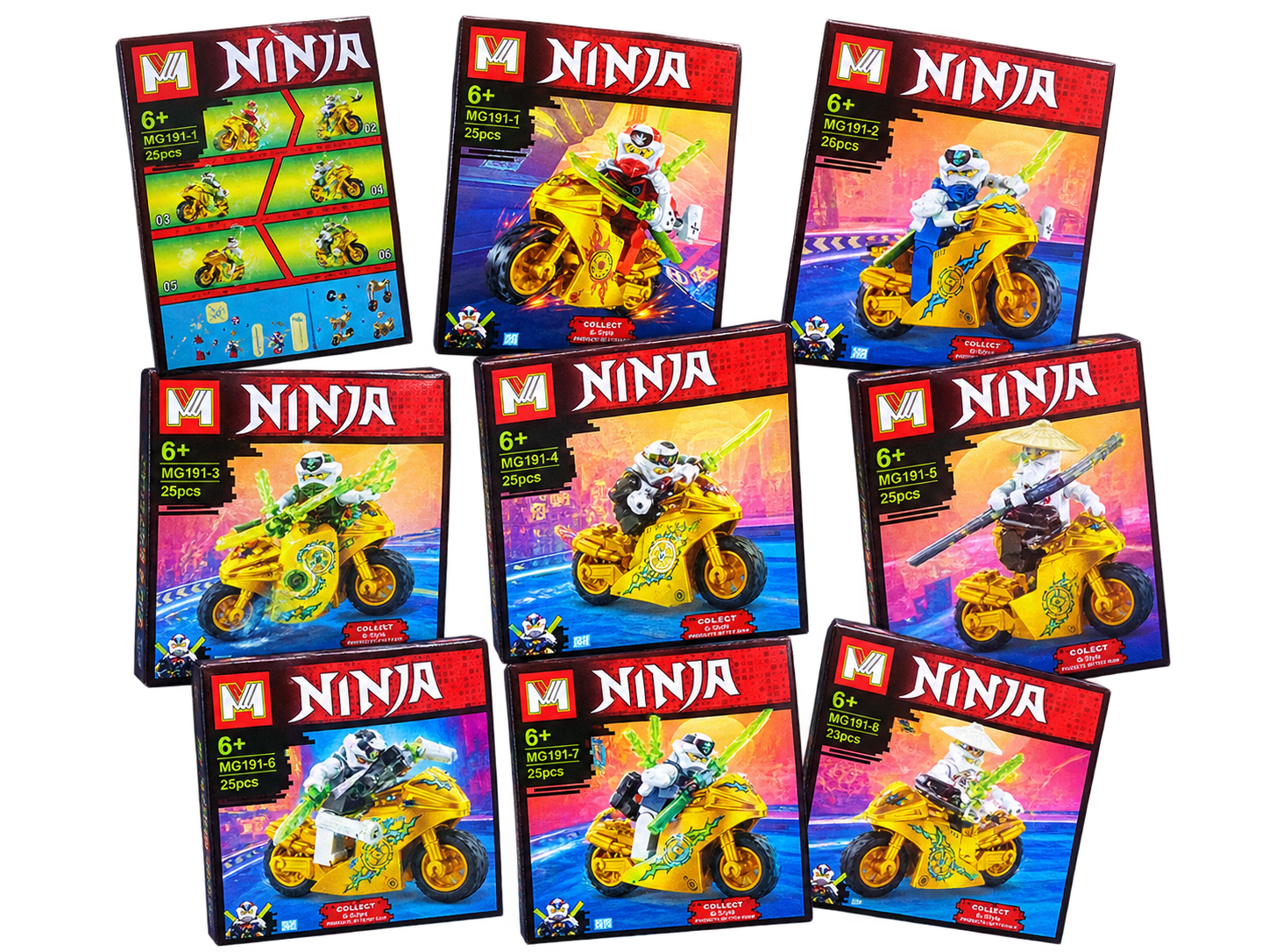 لگو NINJA موتور سوارMG191