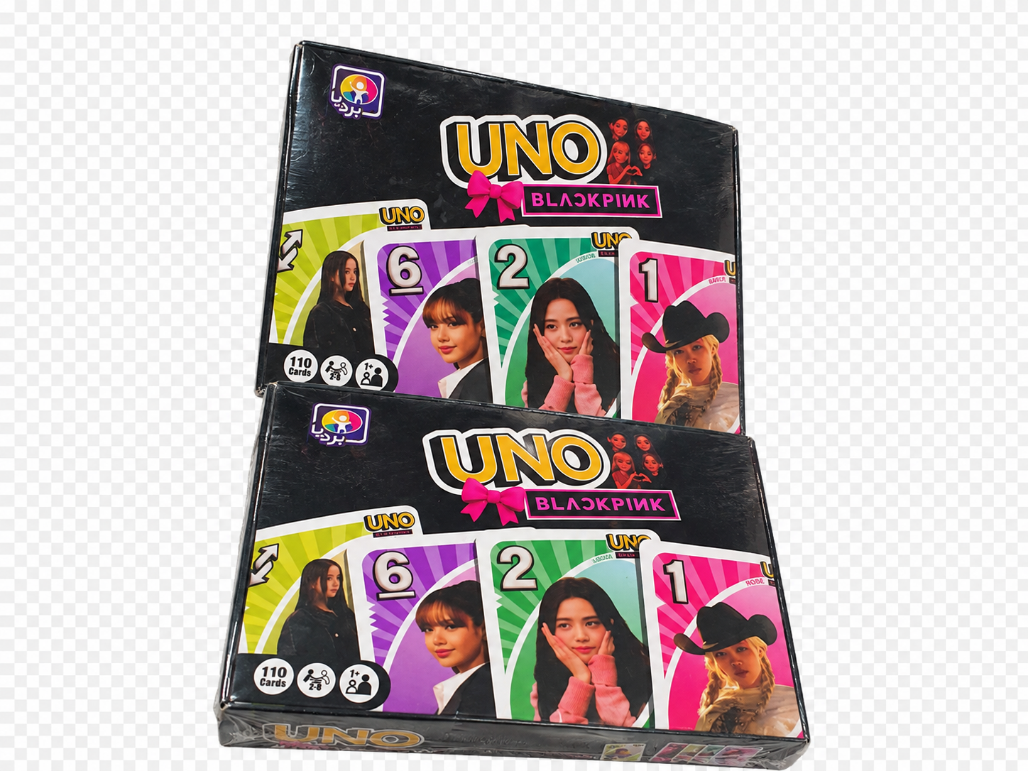 کارت بازی اونو بلک پینک ۱۱۰ کارتی کد4010