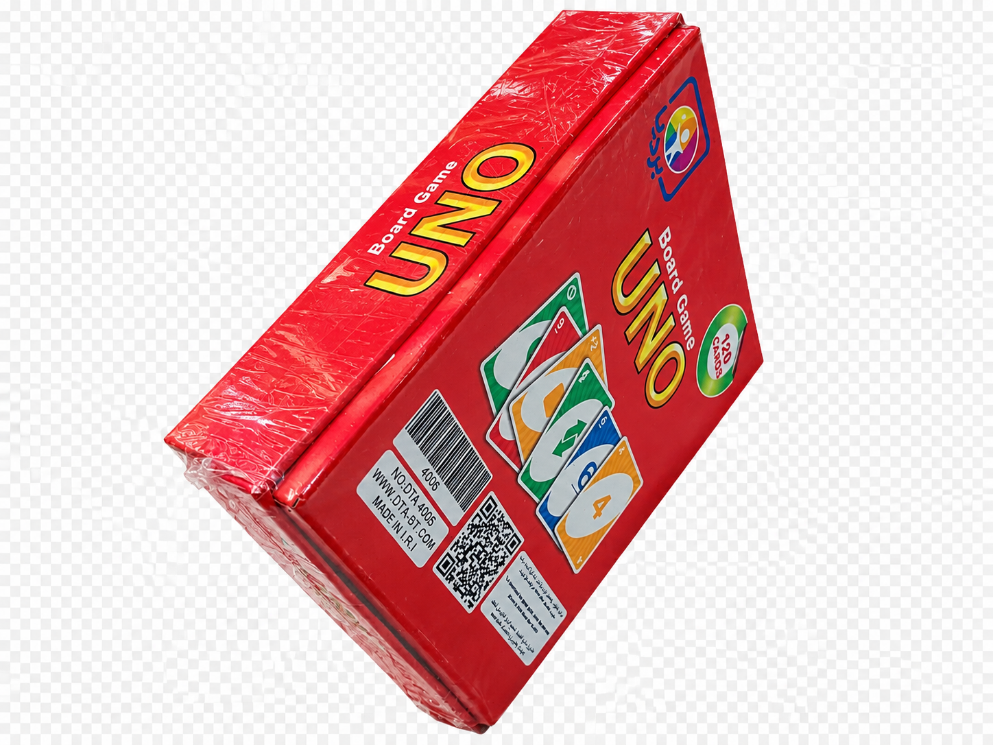 کارت بازی اونو 120 کارتی صادراتی کد 4006