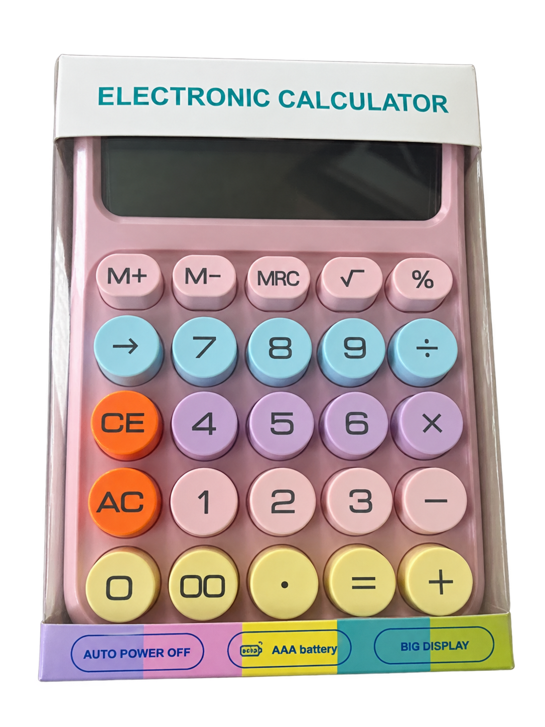 ماشین حساب پاستیلی ELECTRONIC CALCULATOR
