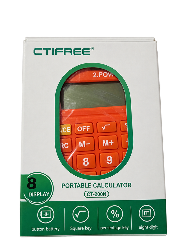 ماشین حساب دانش آموزی CTIFREEمدل CT-200N