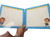 کتاب دفتر تمرین و آموزش لوحه نویسی به همراه اشکال هندسی