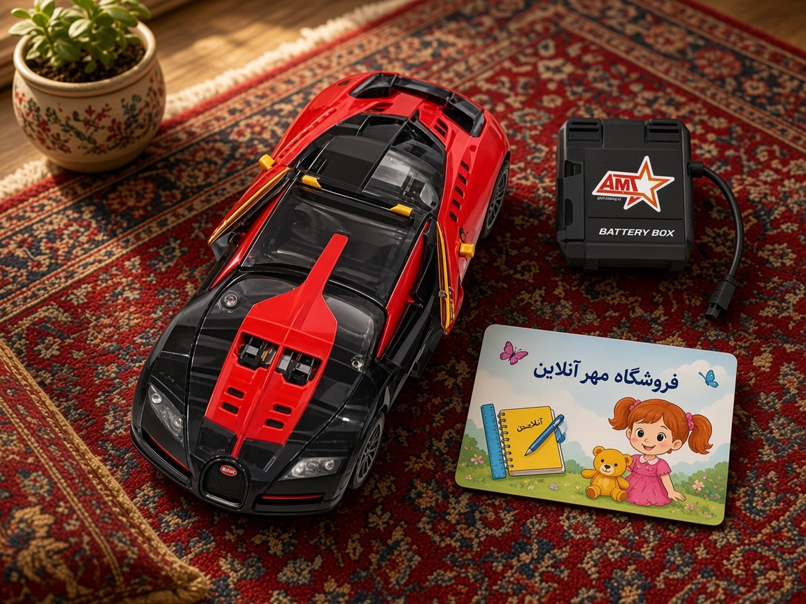 ماشین بوگاتی کنترلی شارژی
