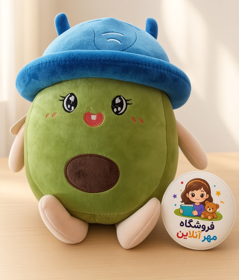 عروسک اواکادو جنس نانو ارتفاع نشسته ۳۰سانتیمتر