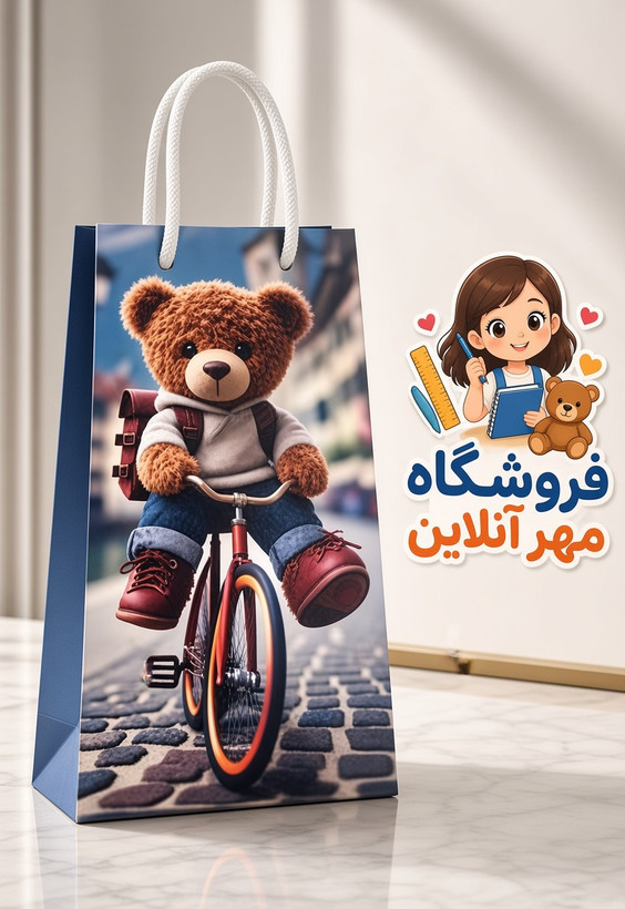 پاکت ساک بگ کادویی مدل فانتزی سایز120*63*40